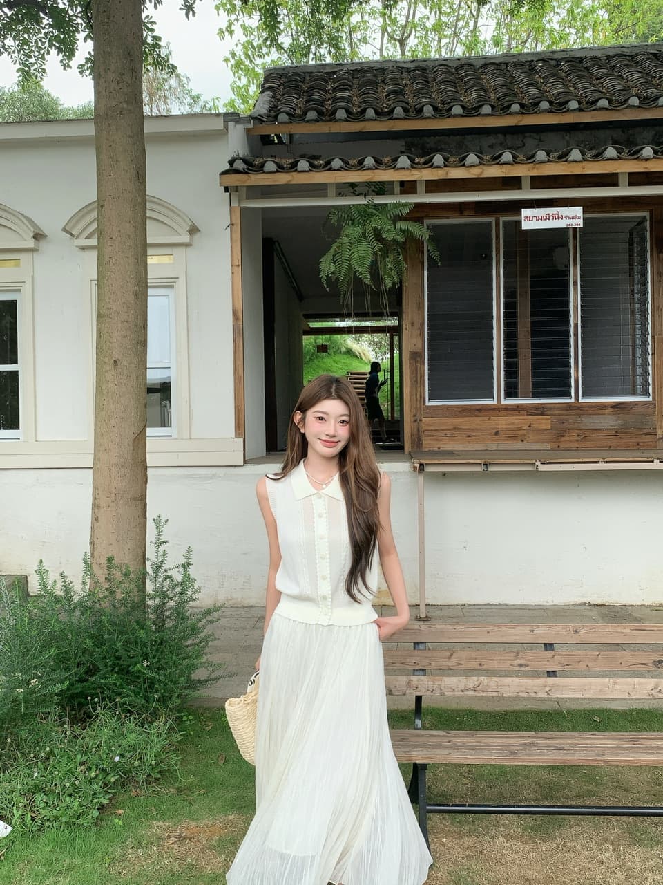 정가 실사 새로운 익스트림 제인 느슨함 센스 질감 센스 플리츠 불규칙 플리츠 반신 스커트 상세 이미지 9
