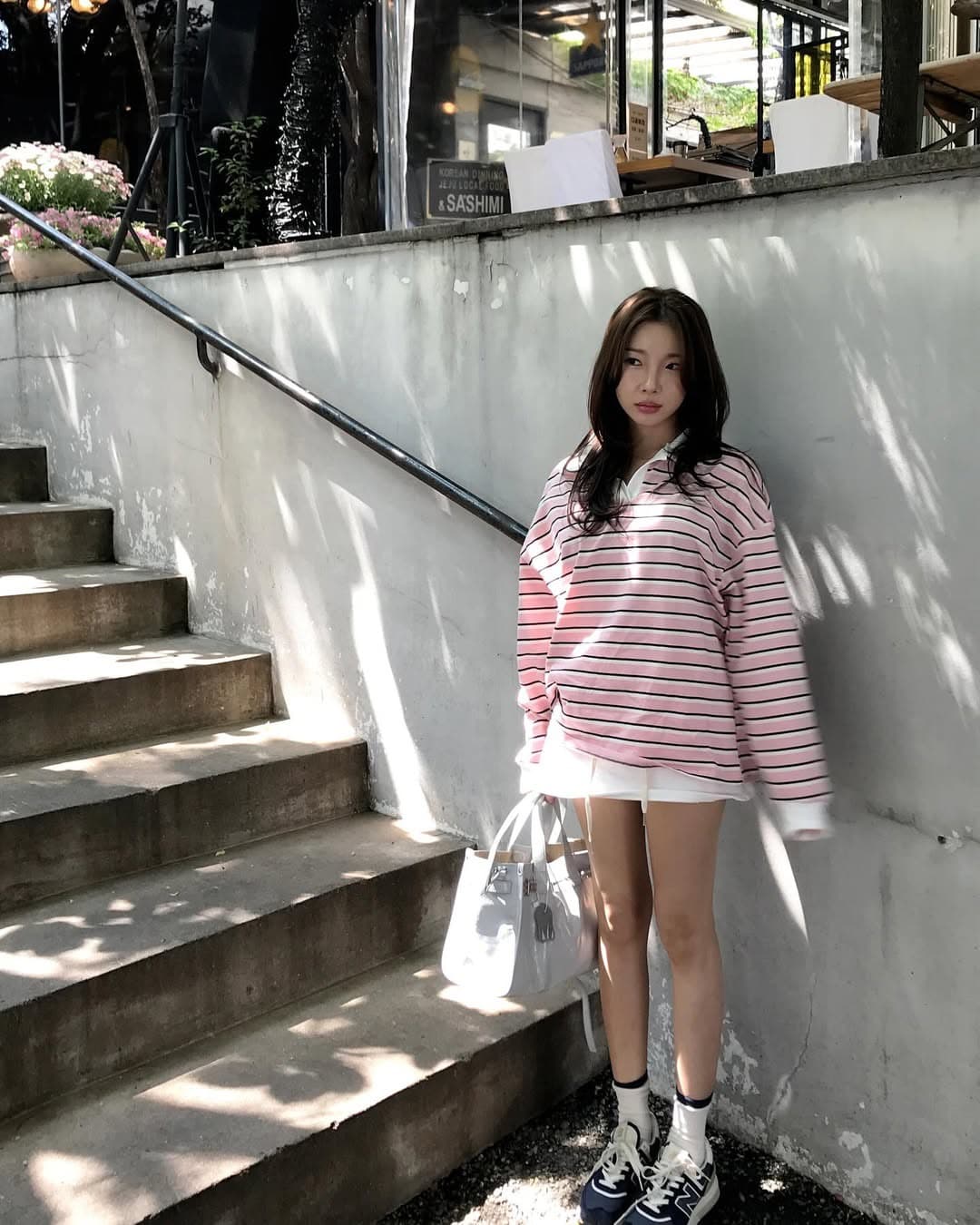 있음 선적 한 부서 다용도 스트라이프 POLO 칼라 스트라이프 긴팔 맨위 풀오버 재고 있음 상세 이미지 18