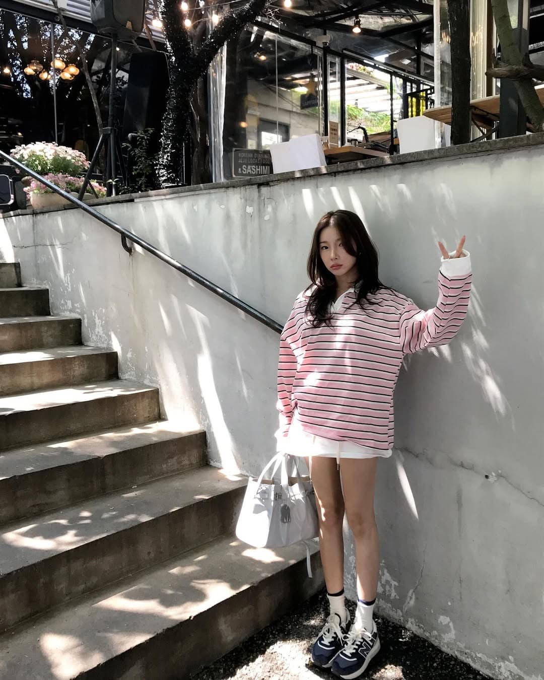 있음 선적 한 부서 다용도 스트라이프 POLO 칼라 스트라이프 긴팔 맨위 풀오버 재고 있음 상세 이미지 19