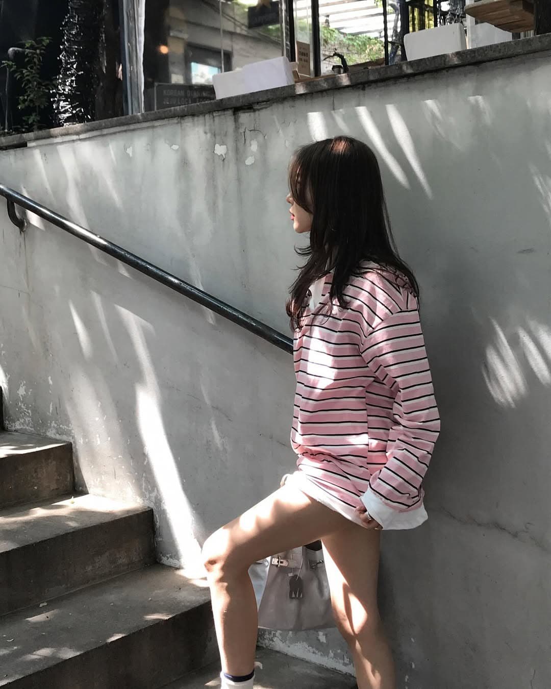 있음 선적 한 부서 다용도 스트라이프 POLO 칼라 스트라이프 긴팔 맨위 풀오버 재고 있음 상세 이미지 22
