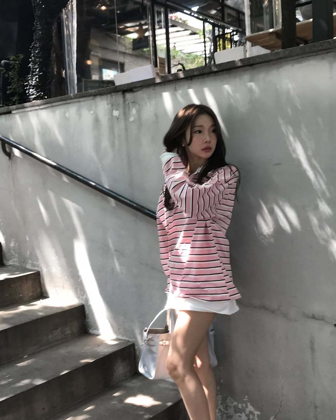 있음 선적 한 부서 다용도 스트라이프 POLO 칼라 스트라이프 긴팔 맨위 풀오버 재고 있음 상세 이미지 24