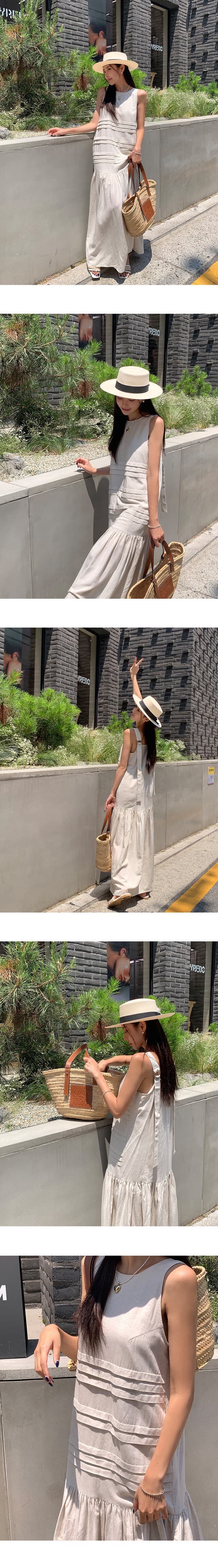 있음 선적 품격 롱 코트 드레스 상세 이미지 5