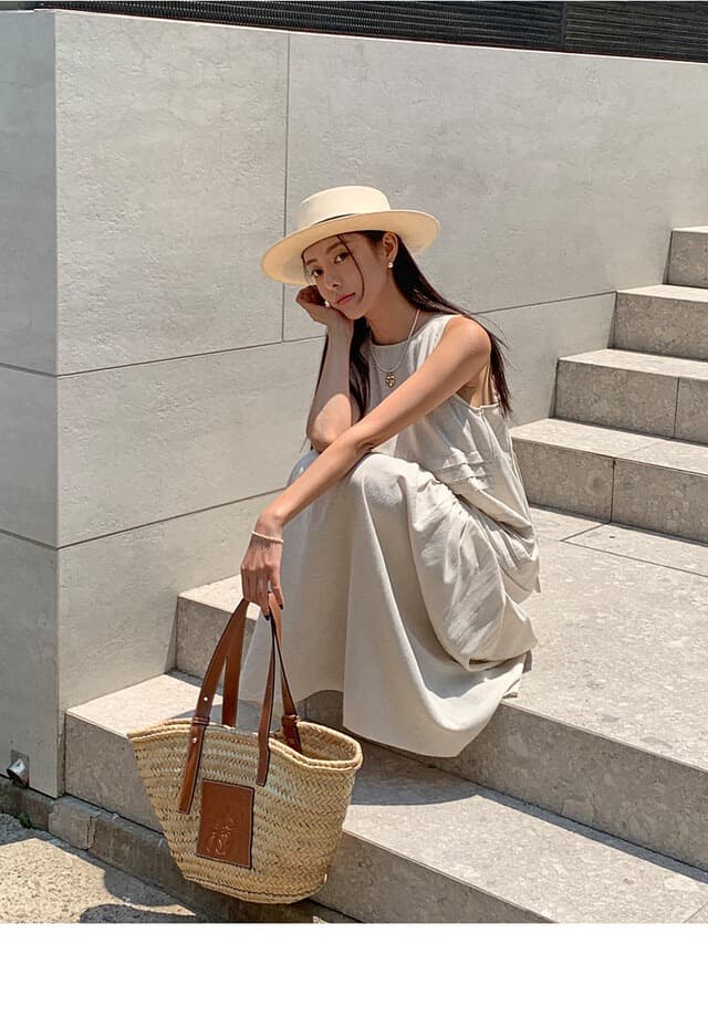 있음 선적 품격 롱 코트 드레스 상세 이미지 11