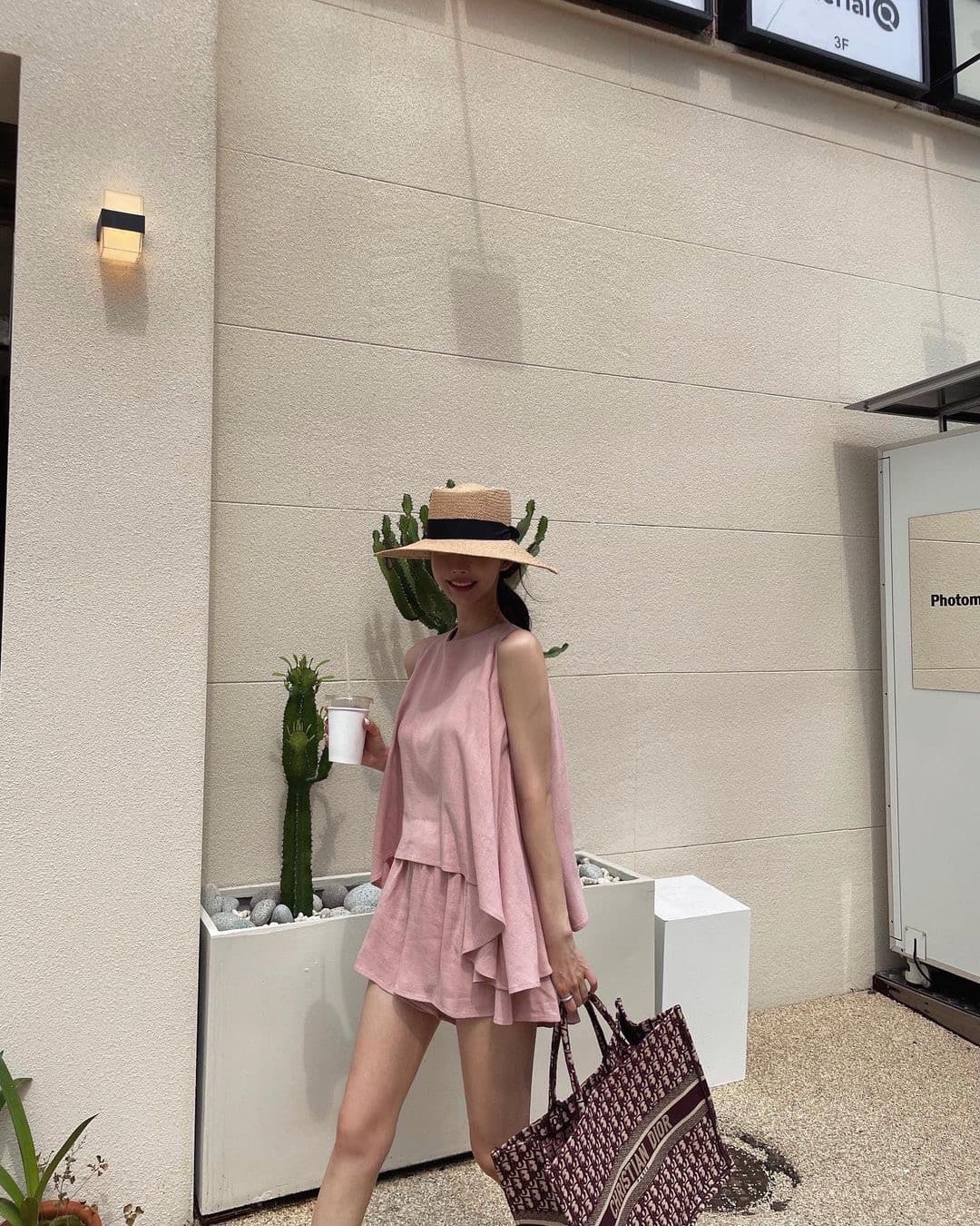 있음 선적 4 가지 색상 오프숄더 큰 진자 맨위 반바지 세트 이미지 4