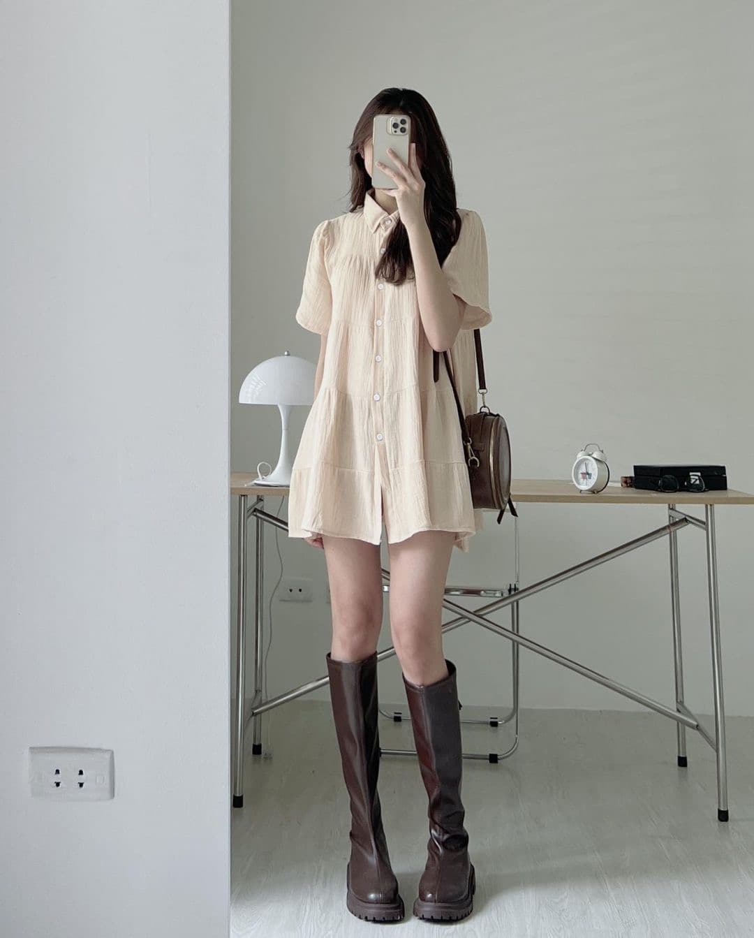 있음 선적 삼색 연령 감소 다용도 케이크 계단식 큰 진자 드레스 이미지 2