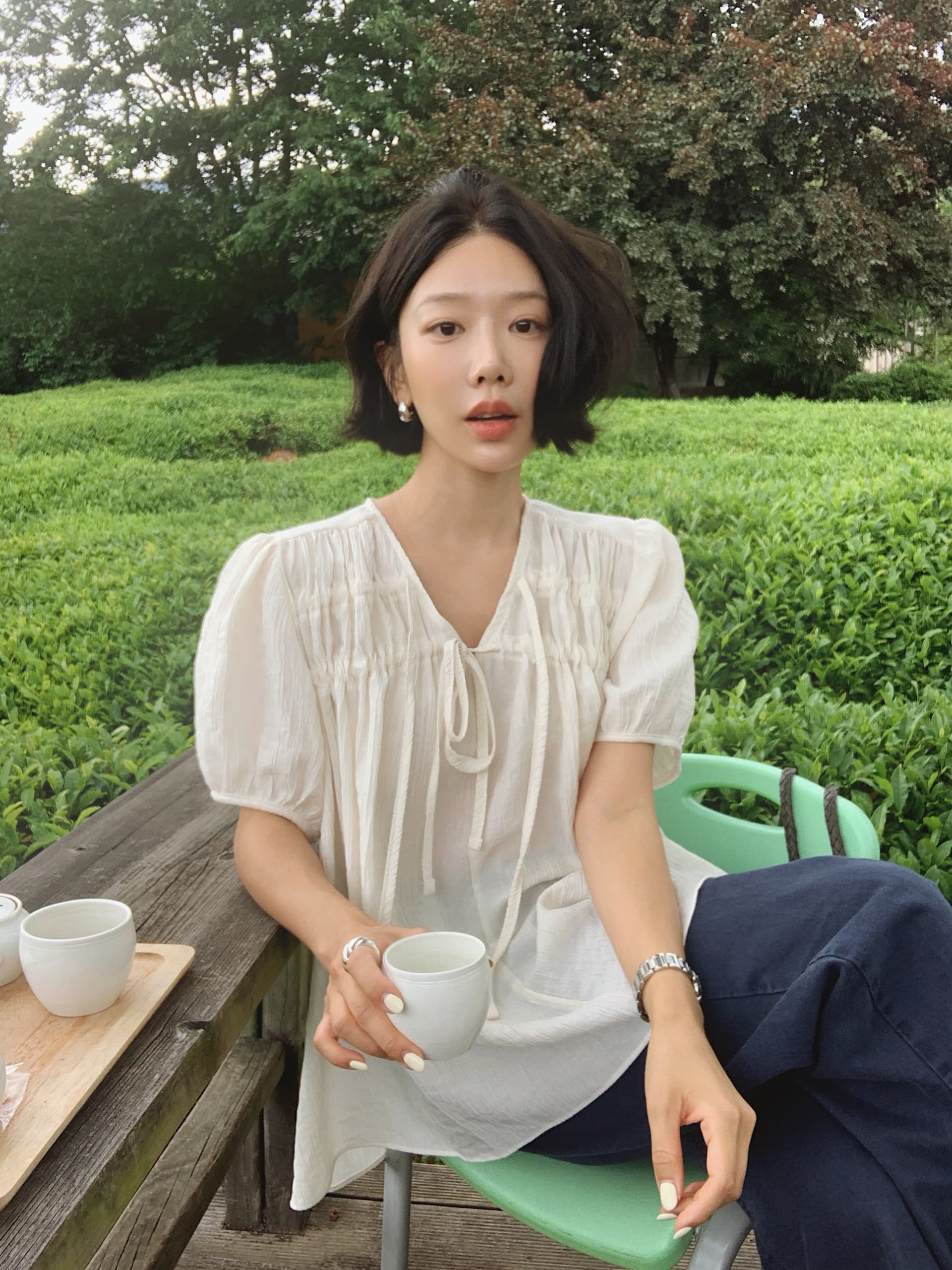 한 부서 이전 펌프 로프 큰 진자 루즈핏 맨위 빅 사이즈 웨어러블 상세 이미지 1