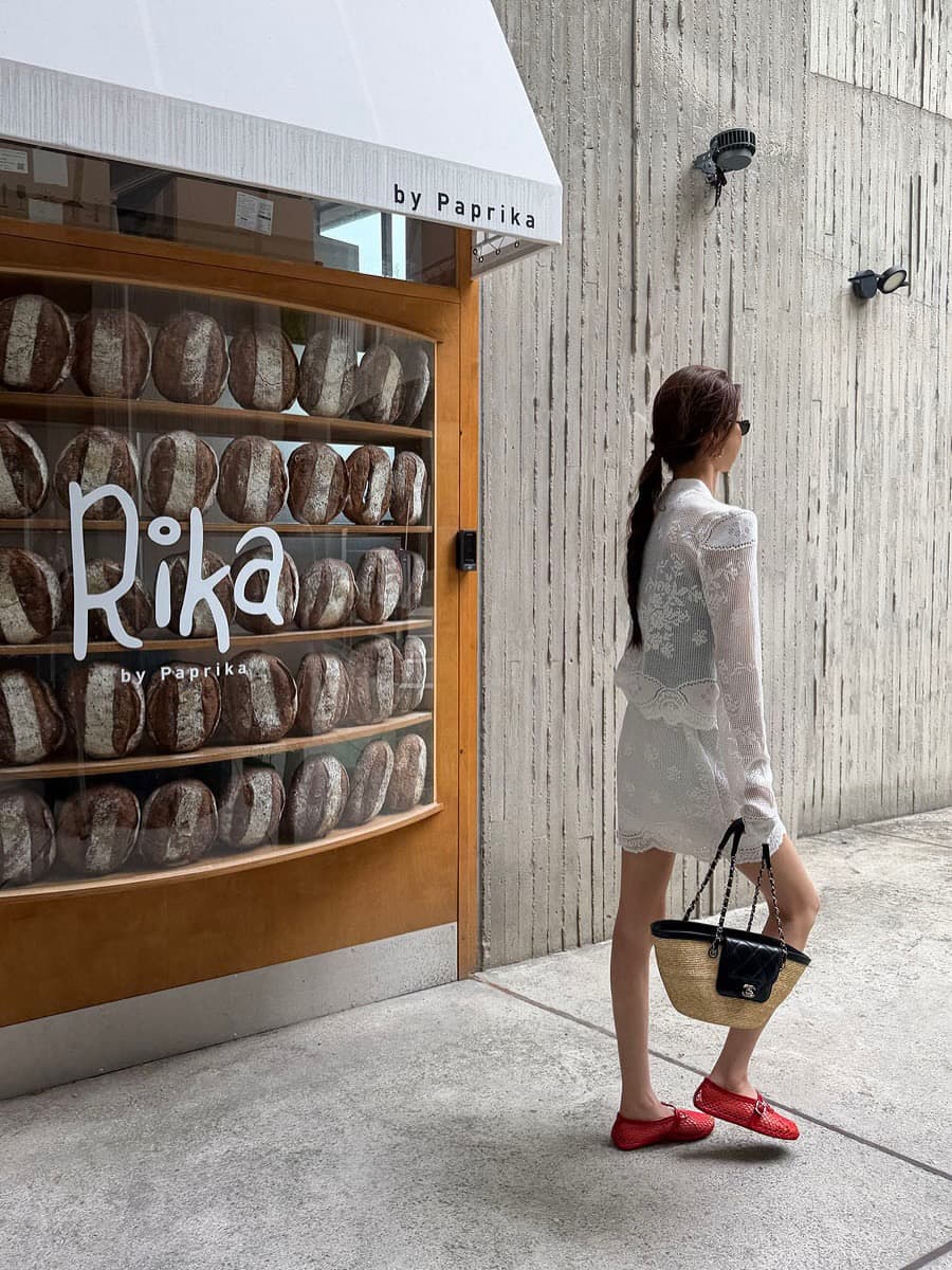 사이즈 업데이트 한 부서 순면 홀로우 아웃 레이스 라운드 넥 맨위 반신 치마 세트 상세 이미지 7