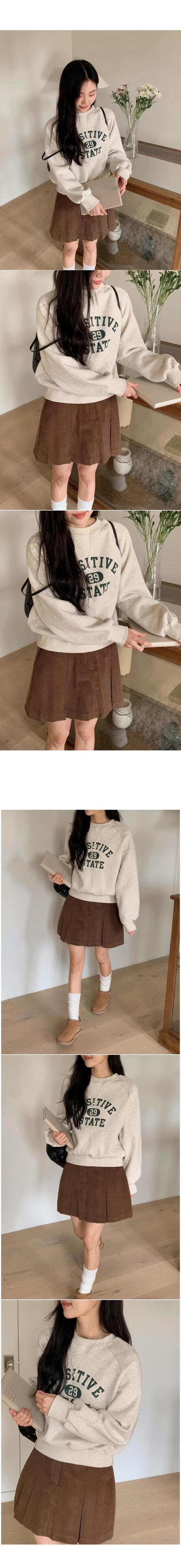 있음 선적 둘 색상 한 부서 캐주얼 털이 있는 삽입 어깨 소매 털이 있는 프린트 후드티 상세 이미지 5