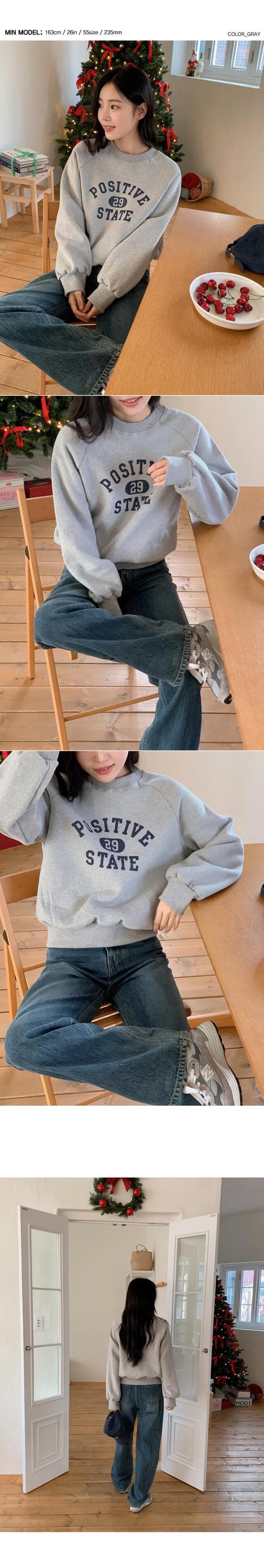 있음 선적 둘 색상 한 부서 캐주얼 털이 있는 삽입 어깨 소매 털이 있는 프린트 후드티 상세 이미지 6