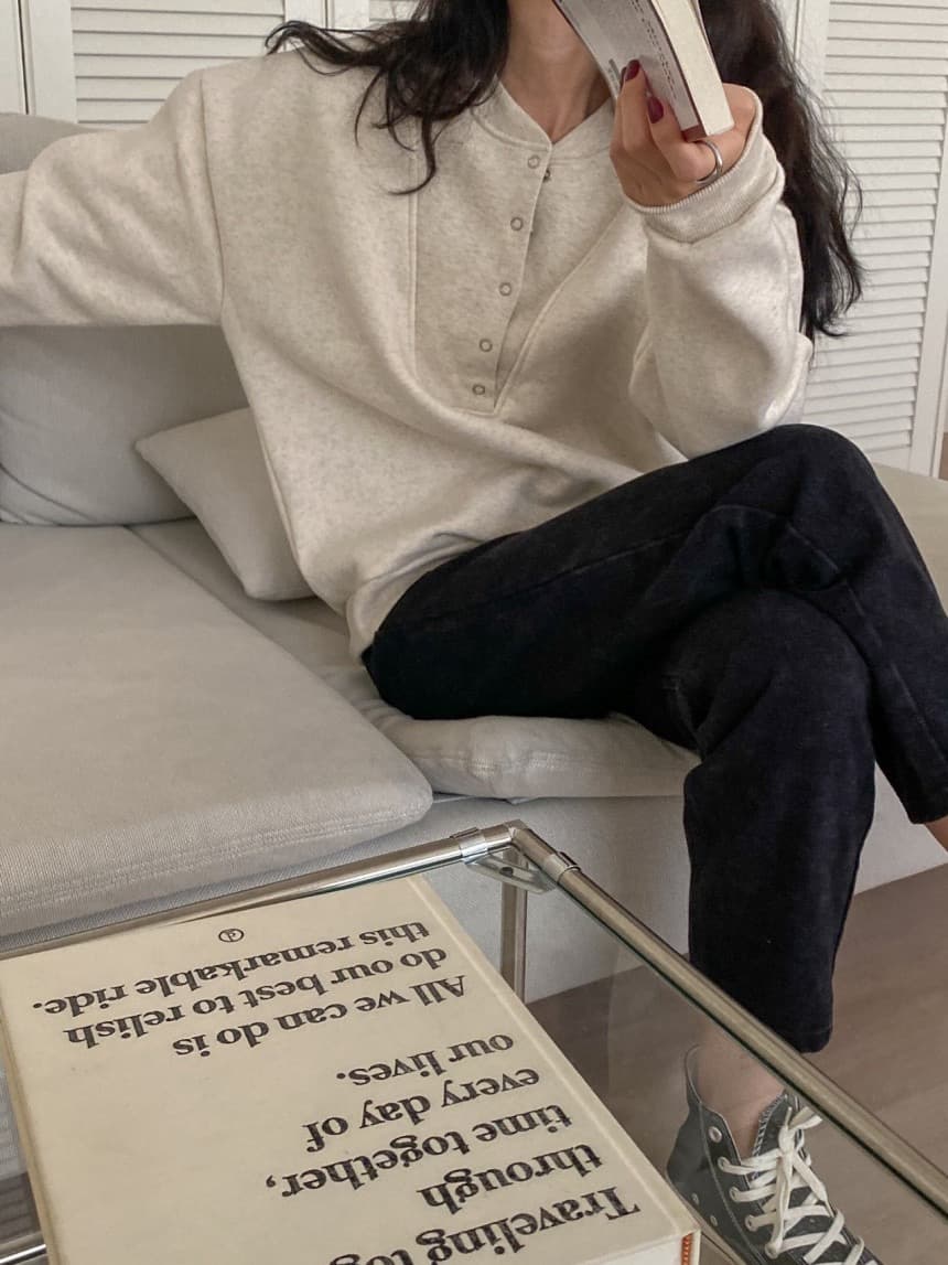 있음 선적 한 부서 연령 감소 털이 있는 긴팔 후드티 상세 이미지 1