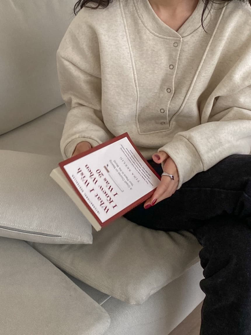 있음 선적 한 부서 연령 감소 털이 있는 긴팔 후드티 상세 이미지 3