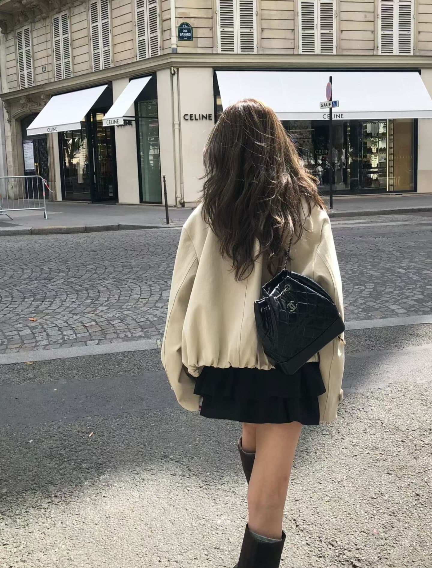 있음 밖으로 크기 업데이트 한 부서 보 주님 분위기 센스 루즈핏 캐주얼 재킷 이중 버튼 상세 이미지 3