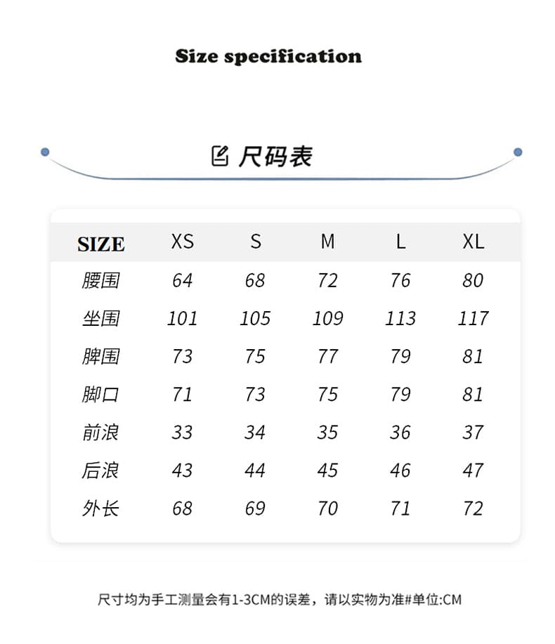 실사 아메리칸 레트로 하이웨이스트 루즈핏 와이드 레그 팬츠 다용도 도루 센스 7부 바지 고양이 반드시 여름 스트레이트 청바지 여성 상세 이미지 4