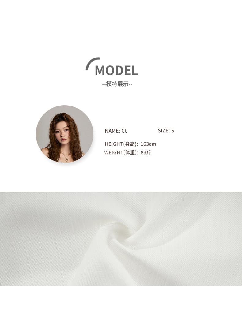 실사 아메리칸 레트로 루즈핏 넓은 다리 오부 바지 다용도 이후 조정 버클 디자인 여름 새로운 청바지 여성 상세 이미지 8