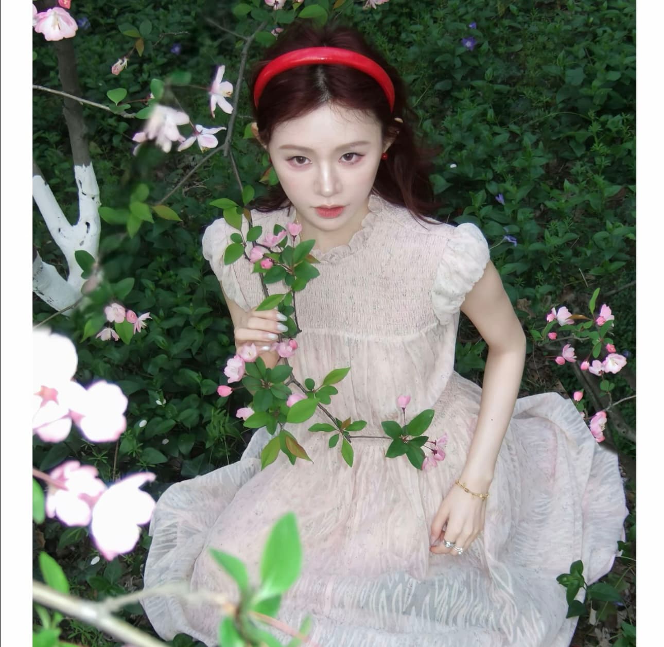 자유 휴가 명중 가져 가라. 공예 전단 꽃 공예 3 차원 엠보싱 아름다움 조용한 핑크색 드레스 이미지 2
