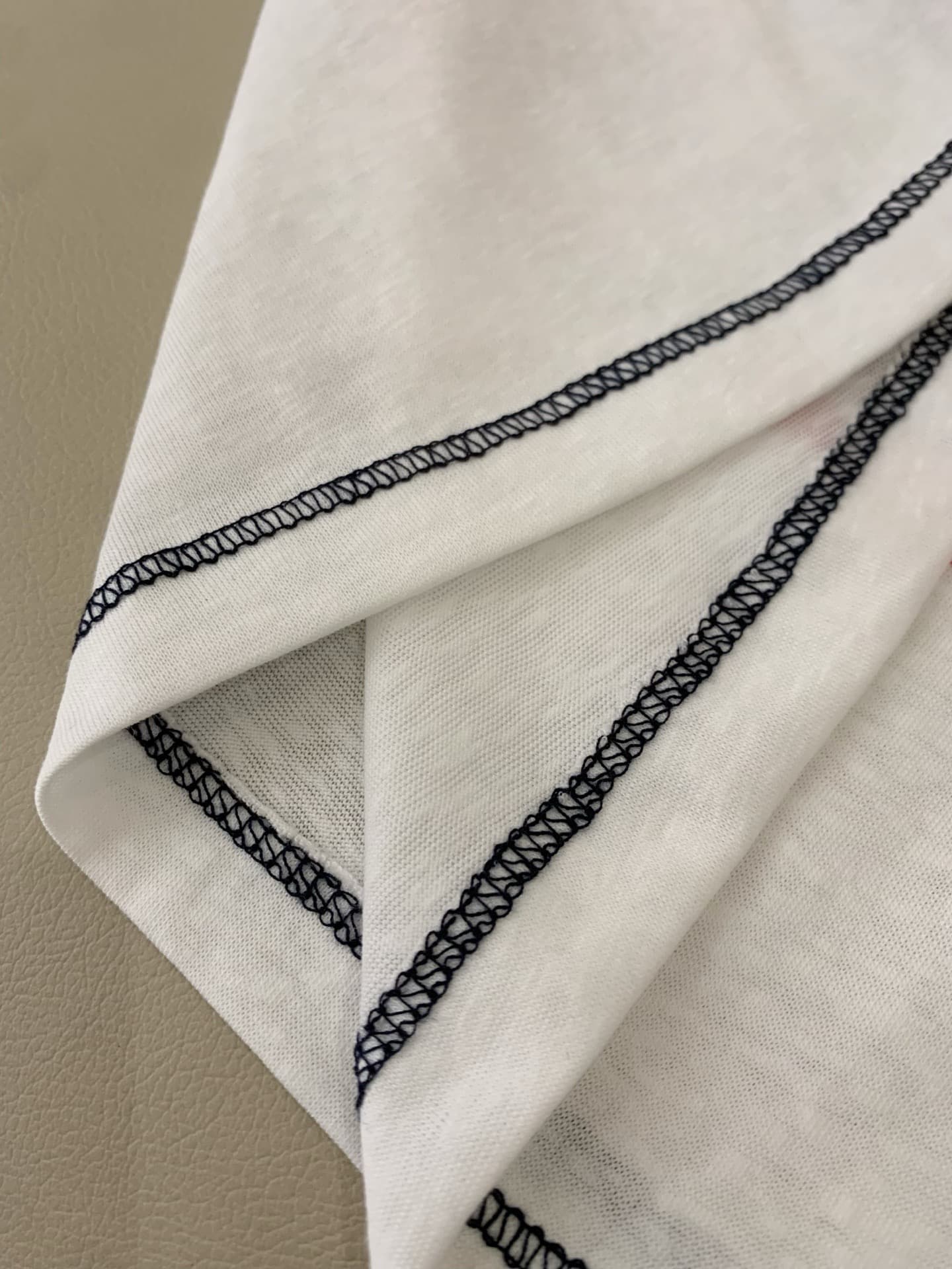치우 고기 야오 nana 같은 단락 cherry 레트로 아메리칸 프린트 티셔츠 여성 여름 다용도 품격 맨위 상세 이미지 7