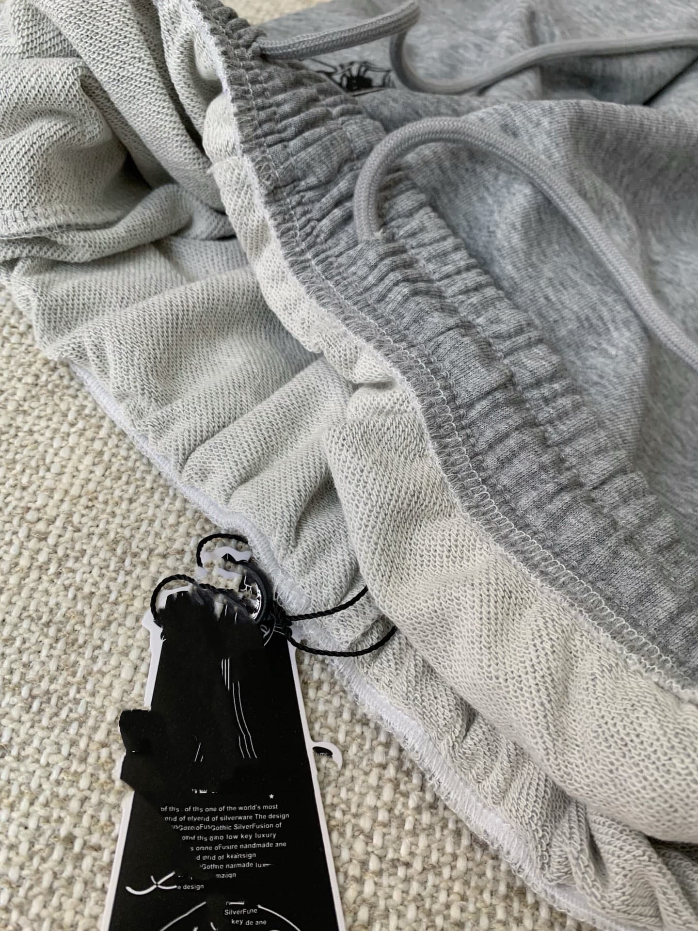 2026 이른 가을 아메리칸 거리 트렌드 캐주얼 웨이 바지 여성 허리밴드 운동 긴 바지 상세 이미지 3