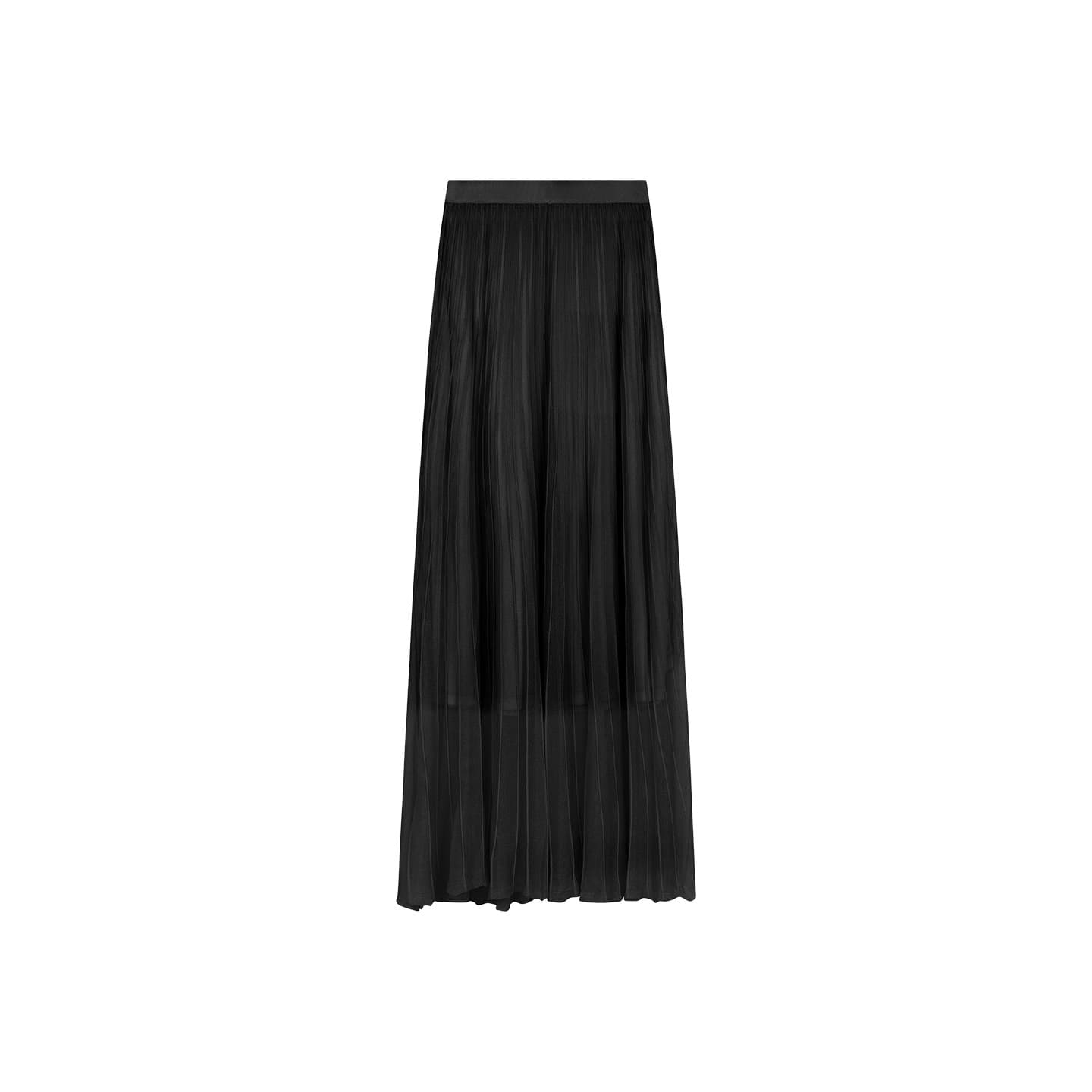 아름다움 대양 meiyang 실 맨틀 반 스커트 요정 분위기 사람들 실크 플리츠 실 허리밴드 중간 길이 스커트 a0135 상세 이미지 6