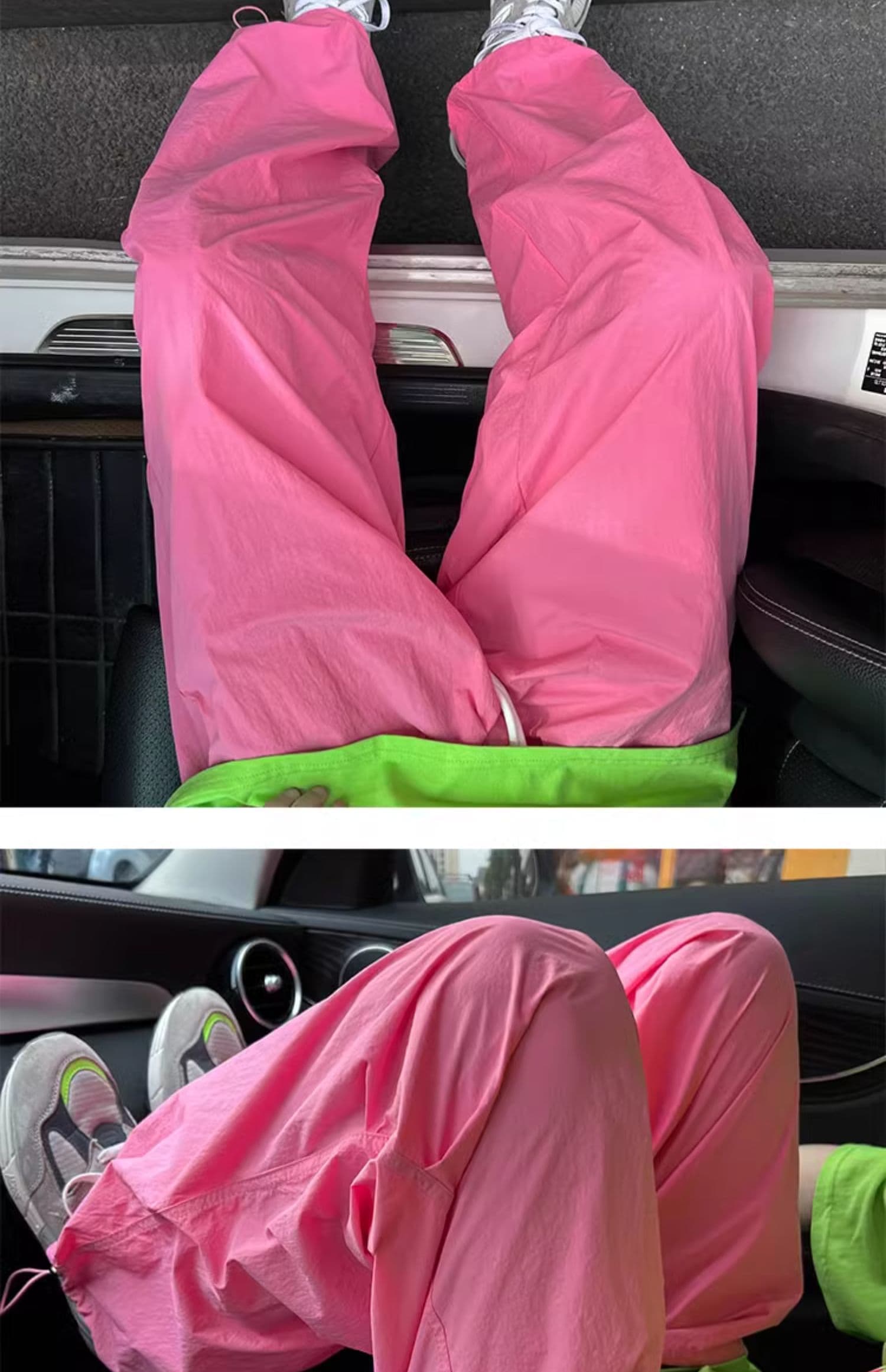 도파민 한국 동대문 패션 슈퍼 화재 여름 새로운 속도 건조한 운동 바지 여성 레저 바지 워크웨어 팬츠 상세 이미지 11