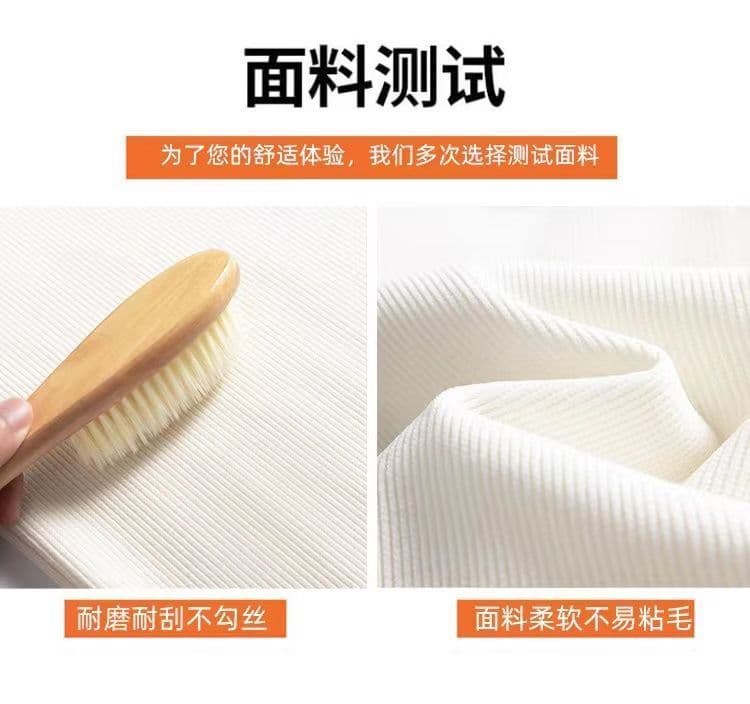 화이트 할머니 바지 여성 가을 겨울 털이 있고 두꺼운 셰닐 코듀로이 무 바지 루즈핏 캐주얼 9 포인트 하렘 바지 상세 이미지 4