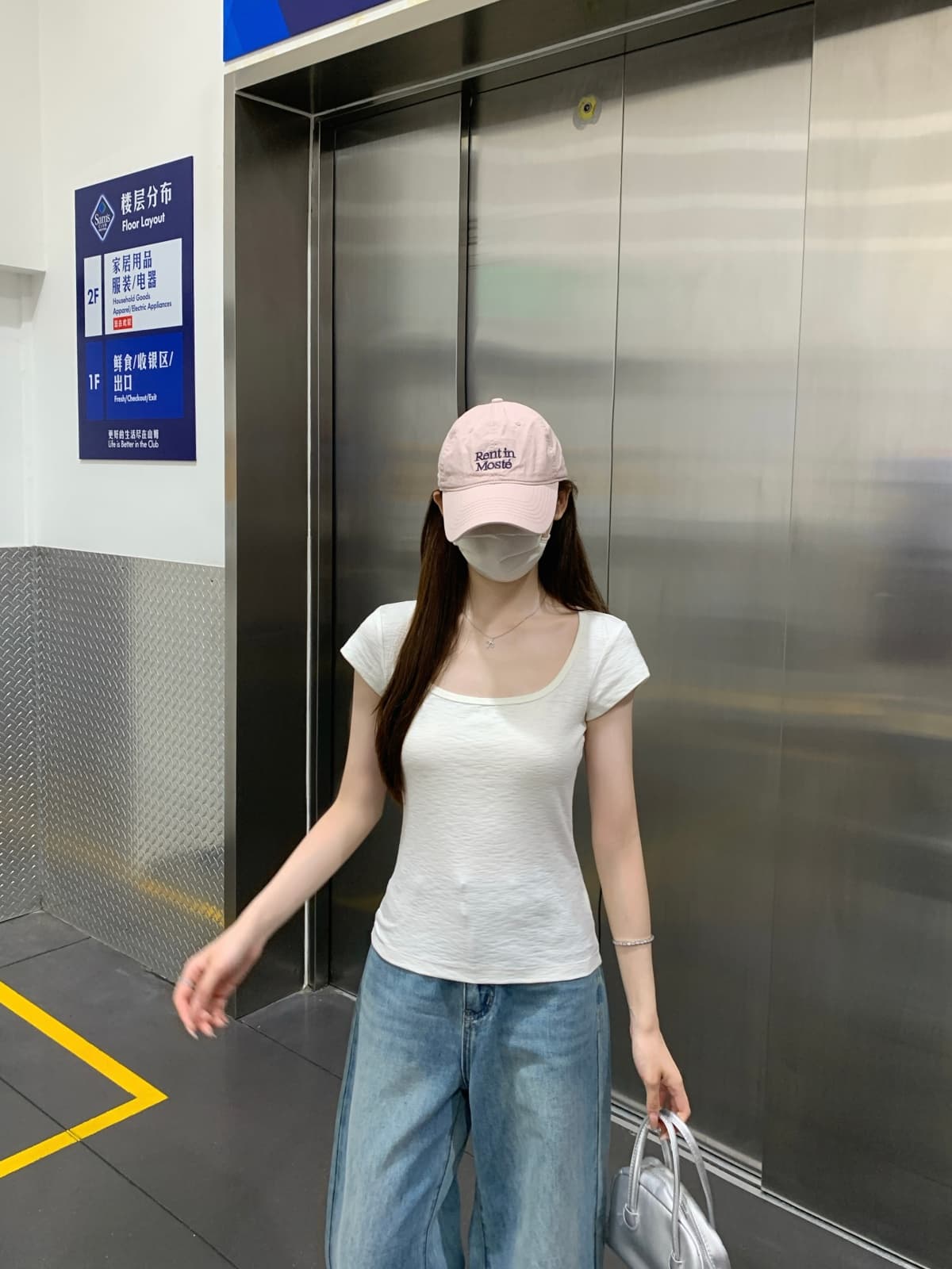 실사 정가 여름 한국 스타일 광장 칼라 단색 미니멀리즘 몸매 가꾸기 슬림해 보이는 품격 다용도 반팔 티셔츠 맨위 상세 이미지 14