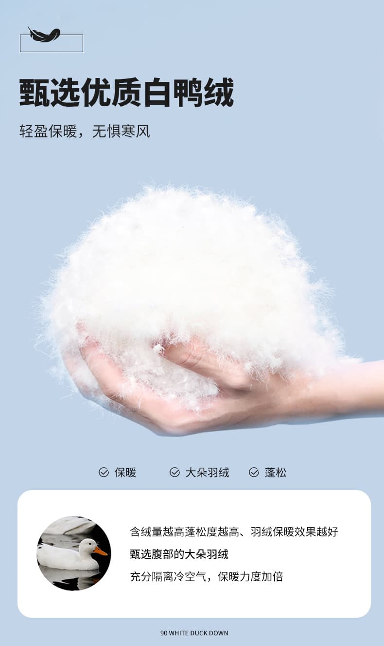 국경 간 새로운 남녀 같은 단락 야외 스포츠 얇고 가벼운 다운 조끼 높은 품질 새로운 국가 표준 90 플러시 커플 조끼 상세 이미지 3