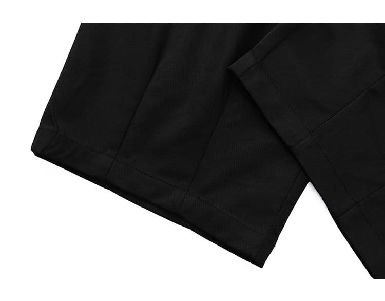 국경 간 남성 여름 캐주얼 바지 새로운 얇은 스타일 바지 루즈핏 스트레이트 낙하산 병 바지 항구 바람 얼음 센스 일본식 모통이 칼 바지 상세 이미지 22