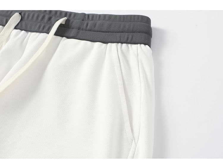 국경 간 모통이 칼 바지 여름 속도 드라이 아이스 센스 남자 항구 바람 도루 센스 루즈핏 스트레이트 캐주얼 바지 긴 바지 슬림해 보이는 에어컨 바지 상세 이미지 8