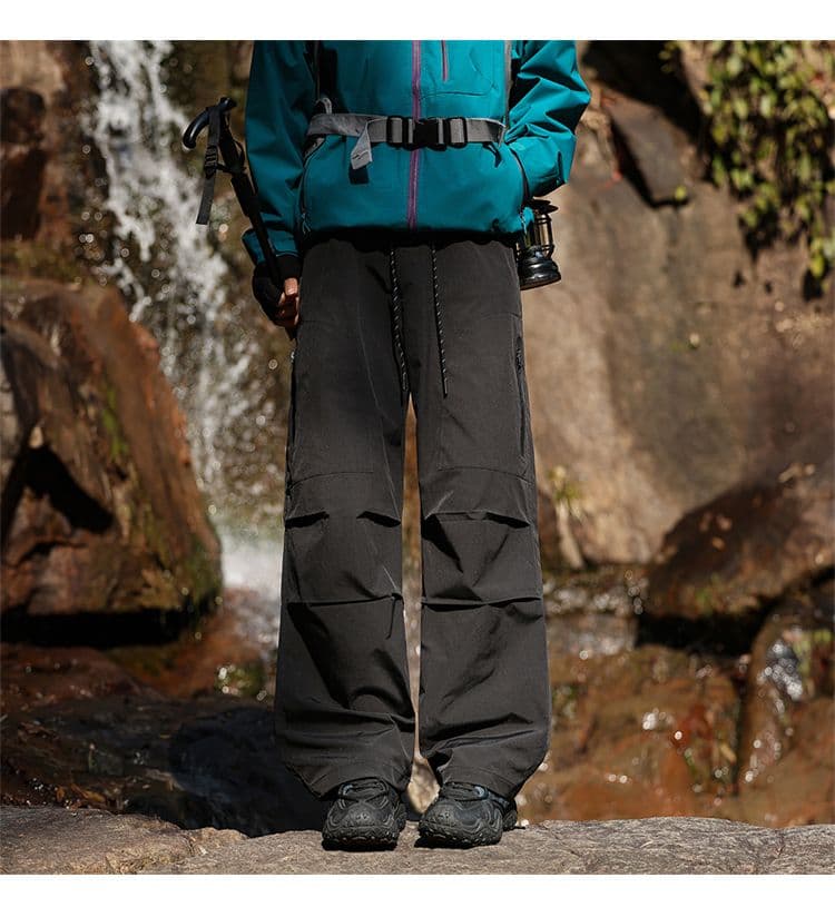 국경 간 야외 세 국방 부드러운 껍질 아웃도어 팬츠 남자 봄 여름 낙하산 병 바지 워크웨어 바지 기능 바지 루즈핏 반바지 상세 이미지 14