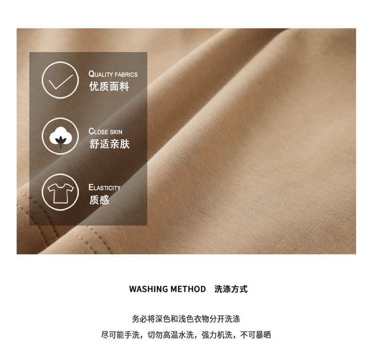국경 간 면 소재 트렌드 운동 바지 새로운 여름 웨이 바지 남성 항구 바람 루즈핏 오부 바지 캐주얼 바지 반바지 상세 이미지 3