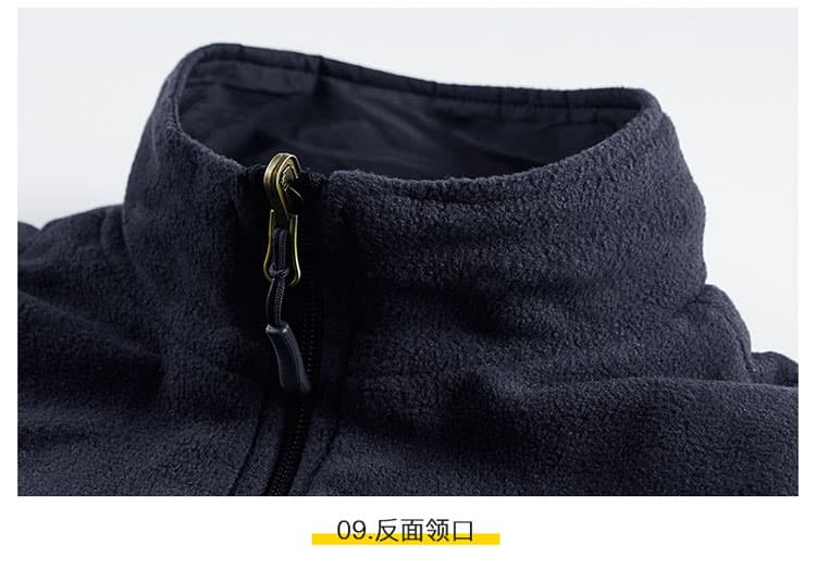 국경 간 트렌드 운동 야외 착용 남성 조끼 기타 주머니 가을 겨울철 털이 있는 어깨 조끼 베스트 빅 사이즈 상세 이미지 31