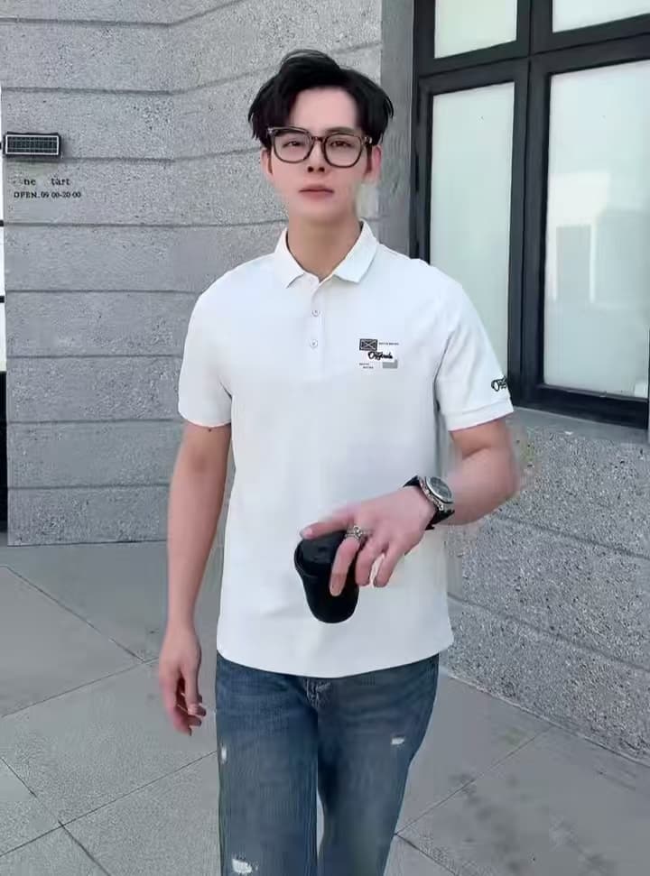 개체 높은 품질 남성 순면 여름 새로운 POLO 셔츠 차가운 센스 조수 브랜드 티셔츠 아메리칸 캐주얼 반팔 맨위 t 상세 이미지 13