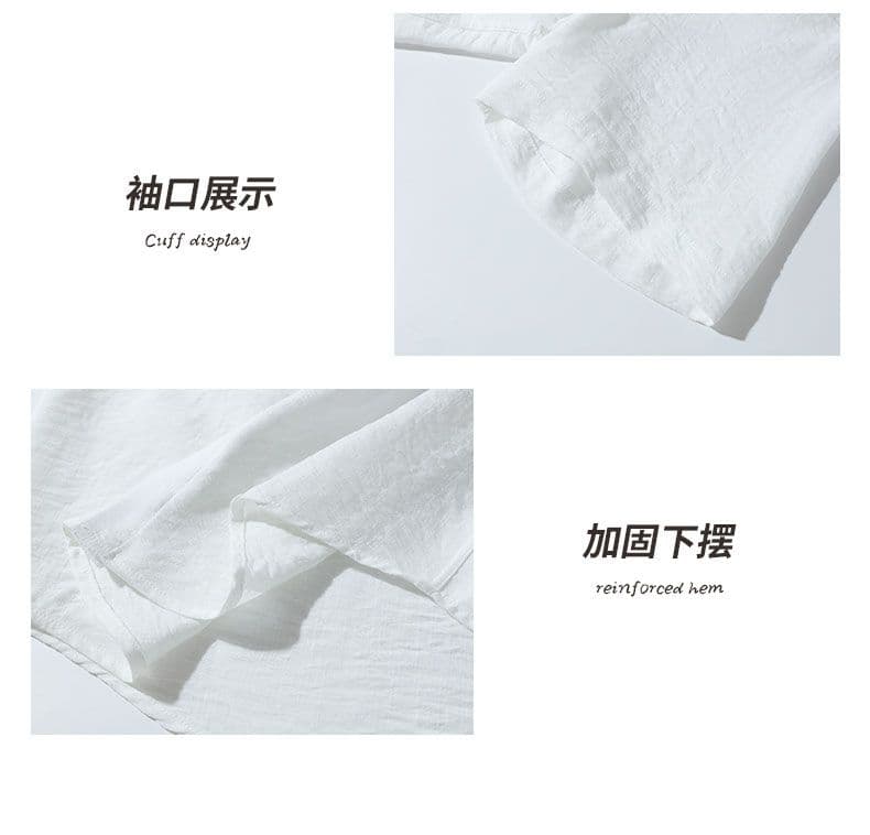 새로운 여름 루즈핏 얇은 스타일 주머니 반팔 조수 브랜드 셔츠 캐주얼 미니멀리즘 레트로 다용도 맨위 아메리칸 셔츠 상세 이미지 8