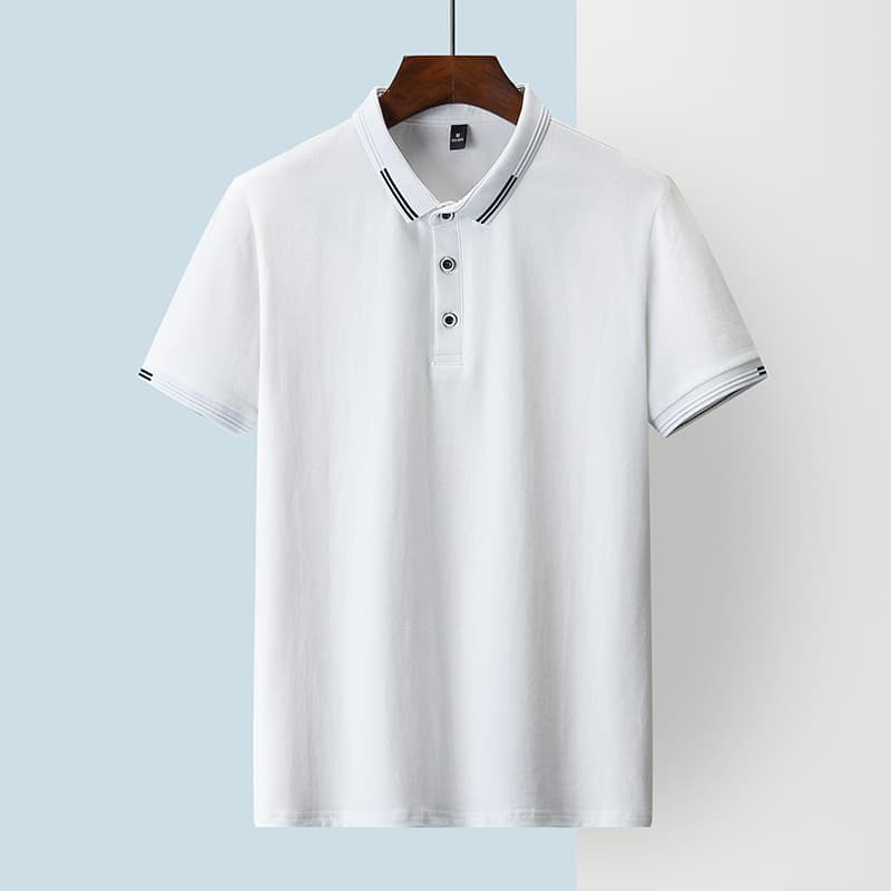 여름 얼음 센스 남성 새로운 POLO 셔츠 트렌드 반팔 암살 자수 캐주얼 루즈핏 다용도 티셔츠 폴로 칼라 맨위 티셔츠