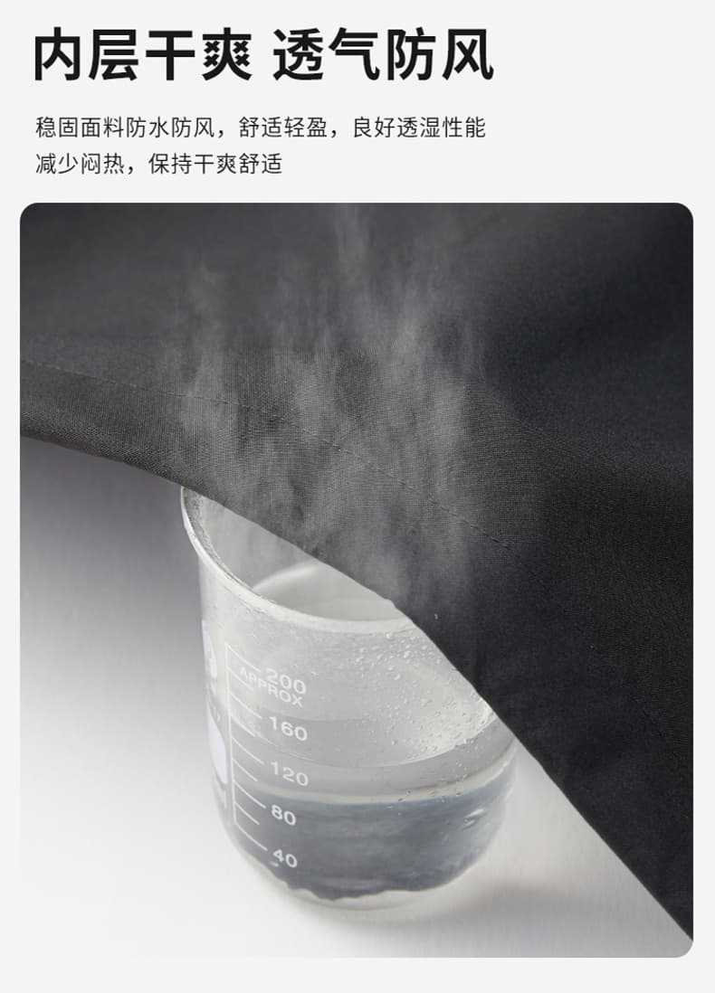 폭발 야외 단층 자켓 남성 얇은 스타일 도파민 색상 산계 등산복 커플 섹션 재킷 재킷 상세 이미지 3