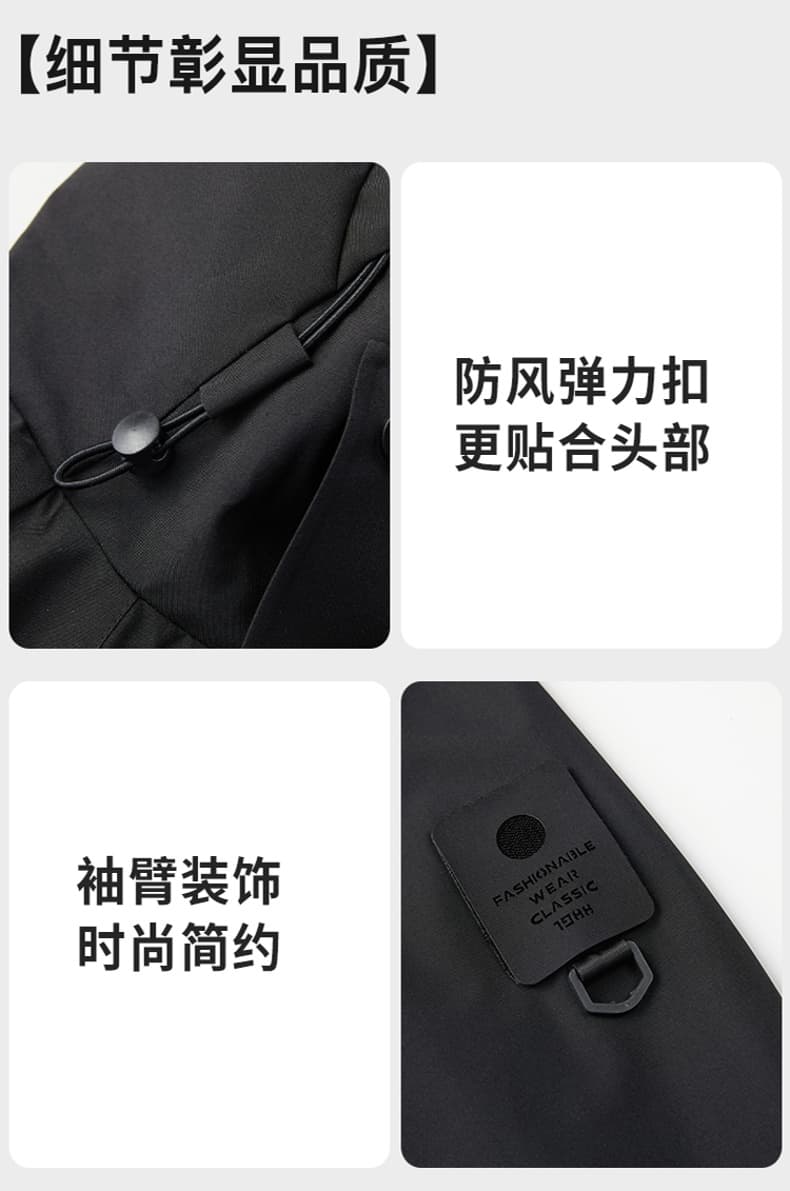폭발 야외 단층 자켓 남성 얇은 스타일 도파민 색상 산계 등산복 커플 섹션 재킷 재킷 상세 이미지 15