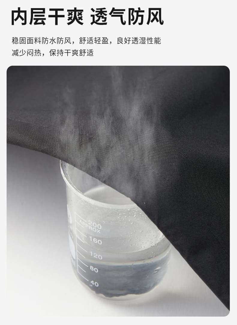 폭발 야외 단층 자켓 남성 얇은 스타일 도파민 색상 산계 등산복 커플 섹션 재킷 재킷 상세 이미지 4