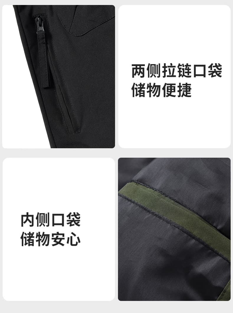 폭발 야외 단층 자켓 남성 얇은 스타일 도파민 색상 산계 등산복 커플 섹션 재킷 재킷 상세 이미지 17
