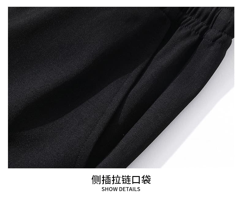 국경 간 봄 가을 루즈핏 와이드 레그 팬츠 남성 스트레이트 미니멀리즘 단색 캐주얼 바지 녹색 연간 최고 거리 트렌드 바닥 청소 바지 상세 이미지 25