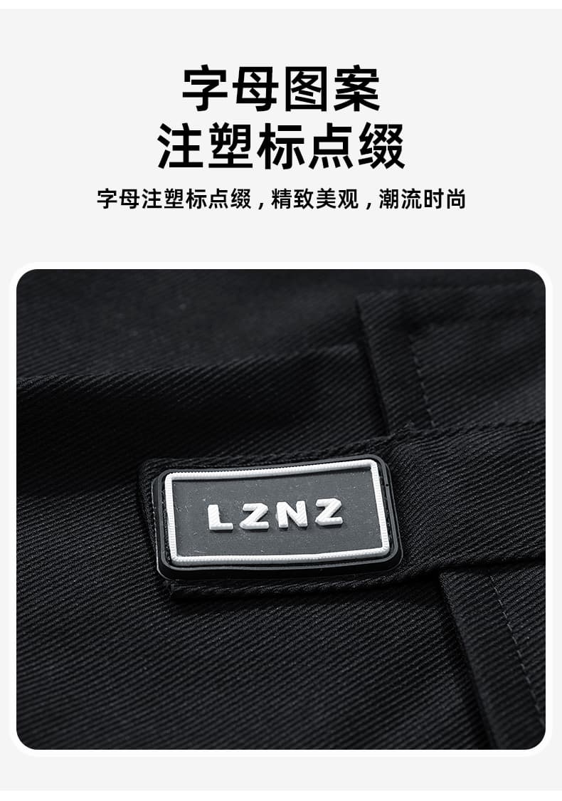 폭발 남성 봄 가을 2026 새로운 조수 브랜드 스트레이트 기능 아웃도어 팬츠 루즈핏 넓은 다리 워크웨어 캐주얼 긴 바지 상세 이미지 6