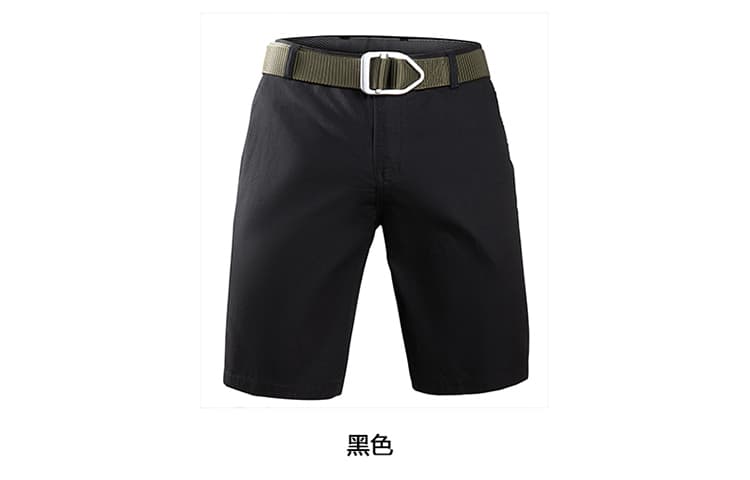 대외 무역 수출 남성 워크웨어 반바지 루즈핏 스트레이트 중노년 캐주얼 바지 여름 얇은 스타일 반바지 바지 남성 상세 이미지 5