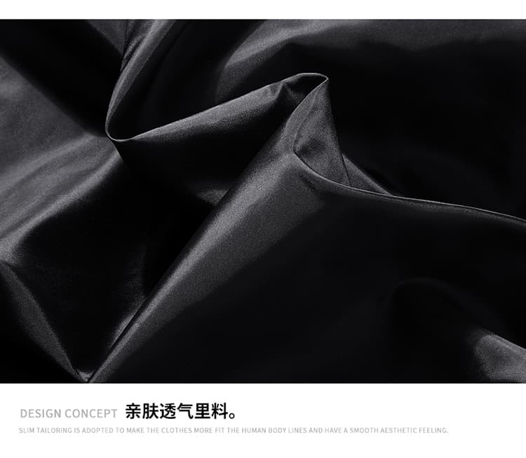 트렌드 봄 가을 새로운 폴로 칼라 3개 바 재킷 남성 루즈핏 조수 브랜드 3개 바 재킷 한국 스타일 캐주얼 재킷 상세 이미지 17
