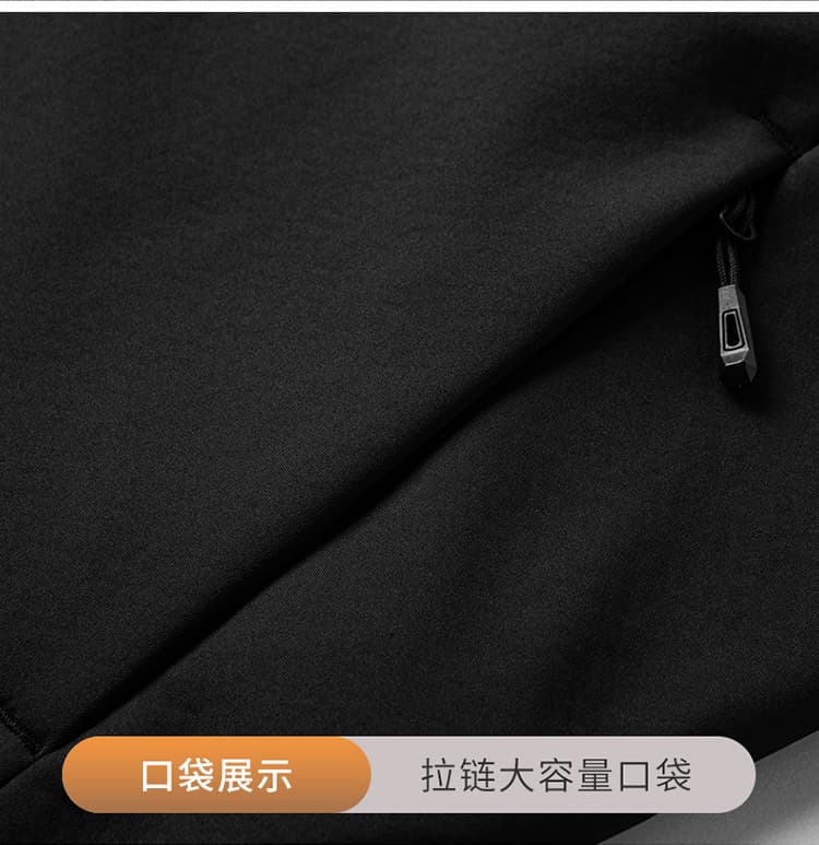 가을 겨울 베스트 남성 압력 접착제 부드러운 껍질 커플 스탠드 칼라 민소매 트렌드 어깨 방수 디 상 특별 낚시 조끼 상세 이미지 22