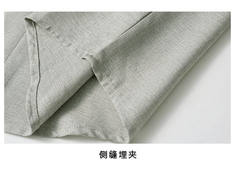 국경 간 봄 가을 새로운 페이크 레이어드 스트라이프 패치워크 긴팔 셔츠 루즈핏 캐주얼 디자인 센스 남성 의류 편안함 셔츠 상세 이미지 5