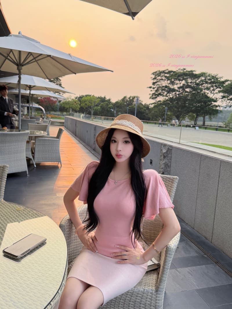 실사 정가 로진 예 : 모 입소문 원사 실크 주간 실크 펄럭 이는 연꽃 잎 소매 레이스업 tee 상세 이미지 18