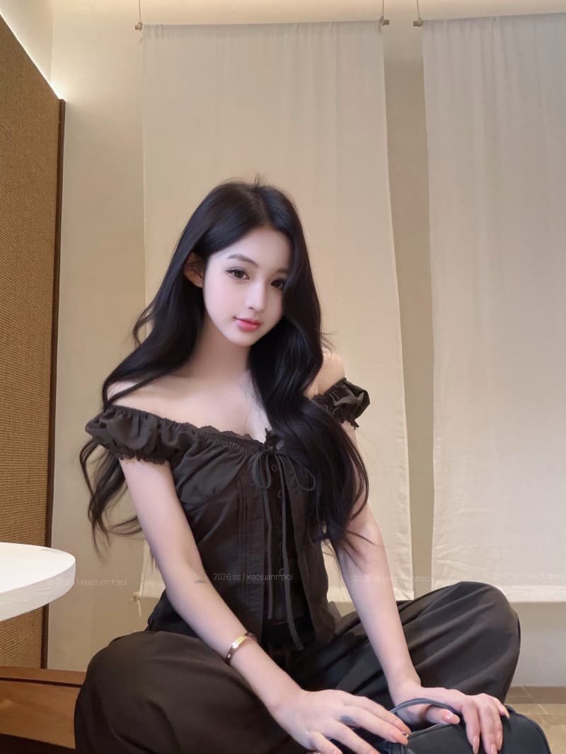 실사 정가 한 부서 페이크 레이어드 맨위 와이드 레그 팬츠 느슨함 캐주얼 자이언트 잘 생긴 고유 한 여름 작은 세트 상세 이미지 17