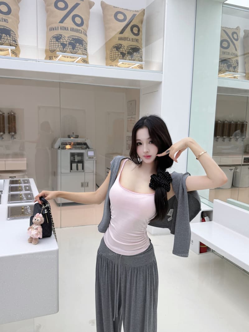 실사 정가 느슨함 한 바람 투피스 세트 오픈 가디건 행침 벨트 가슴 패드 몸매 가꾸기 슬림해 보이는 품격 조끼 맨위