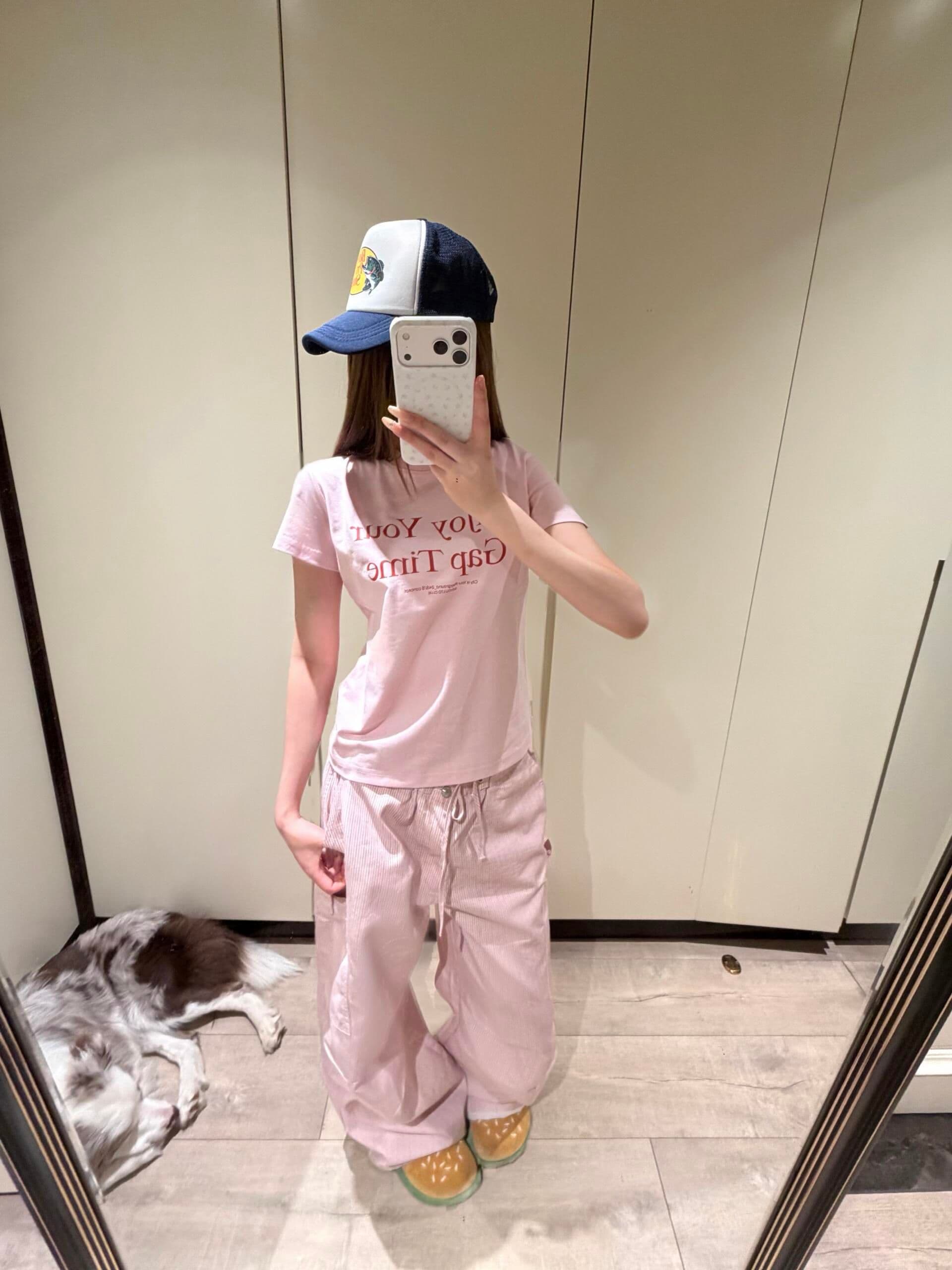 210 그램 40 빗질하다 92 면 8 암모니아 Lun 이후 패키지 칼라 몸매 가꾸기 슬림해 보이는 긍정적 인 어깨 반팔 티셔츠 여성 여름 이미지 4