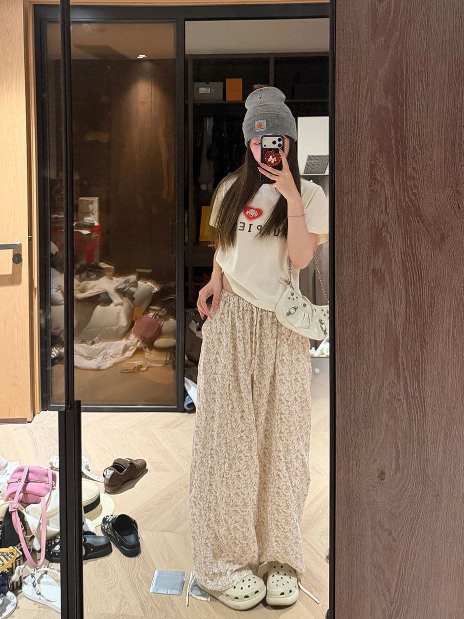 원본 원단 워시 물 마 오래된 92 면 8 암모니아 Lun 원본 핏 스타일 쇼트 스타일 반팔 티셔츠 생방송 품질 상세 이미지 7