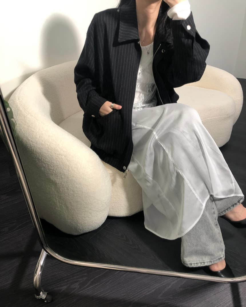있음 선적 사이즈 업데이트 한국 chic 봄 새로운 레이스 V넥 스택 착용 외부 가져 가라. 품격 캐미솔 상세 이미지 11